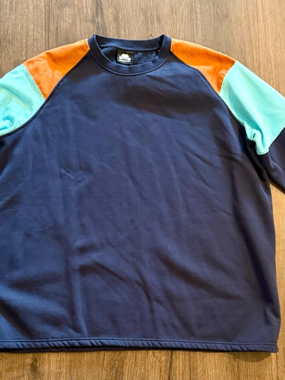 Winston Men's Big & Tall Crewneck Sweatshirt - Blue - 3XL